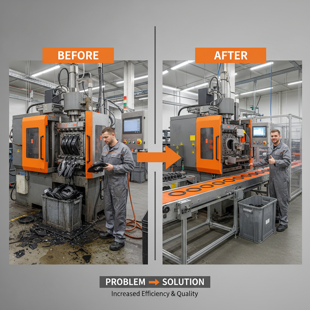 Processing injection molded rubber parts enterprises