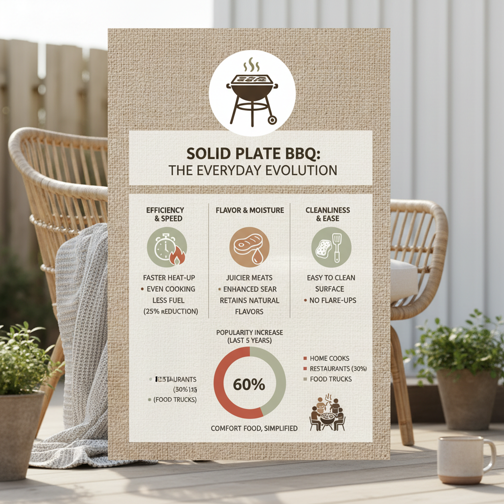 solid plate bbq