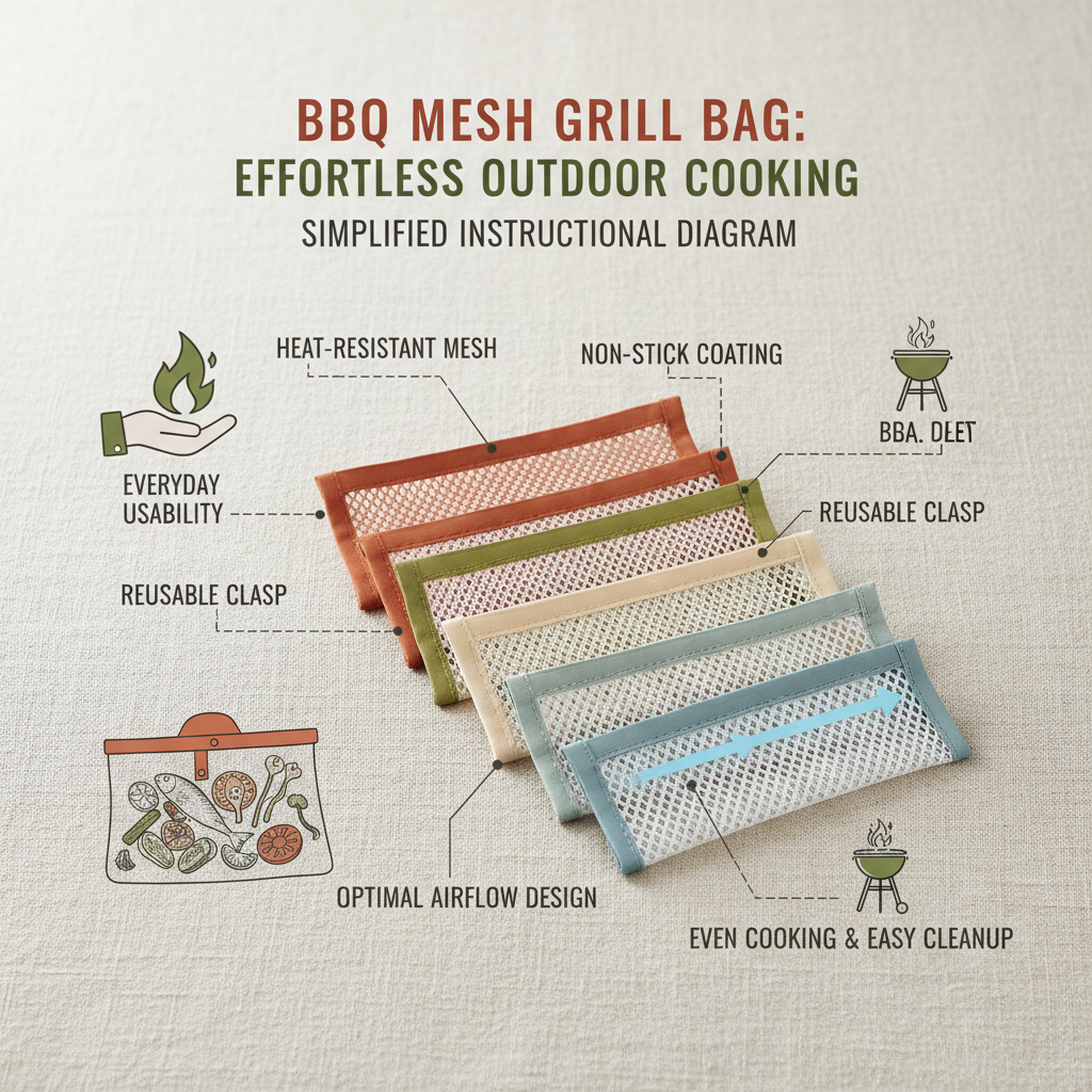 bbq mesh grill bags