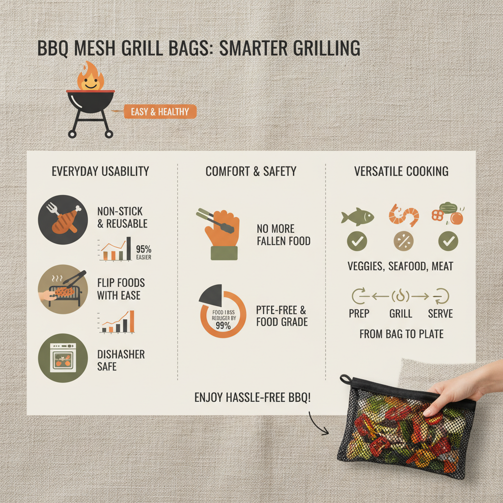 bbq mesh grill bags