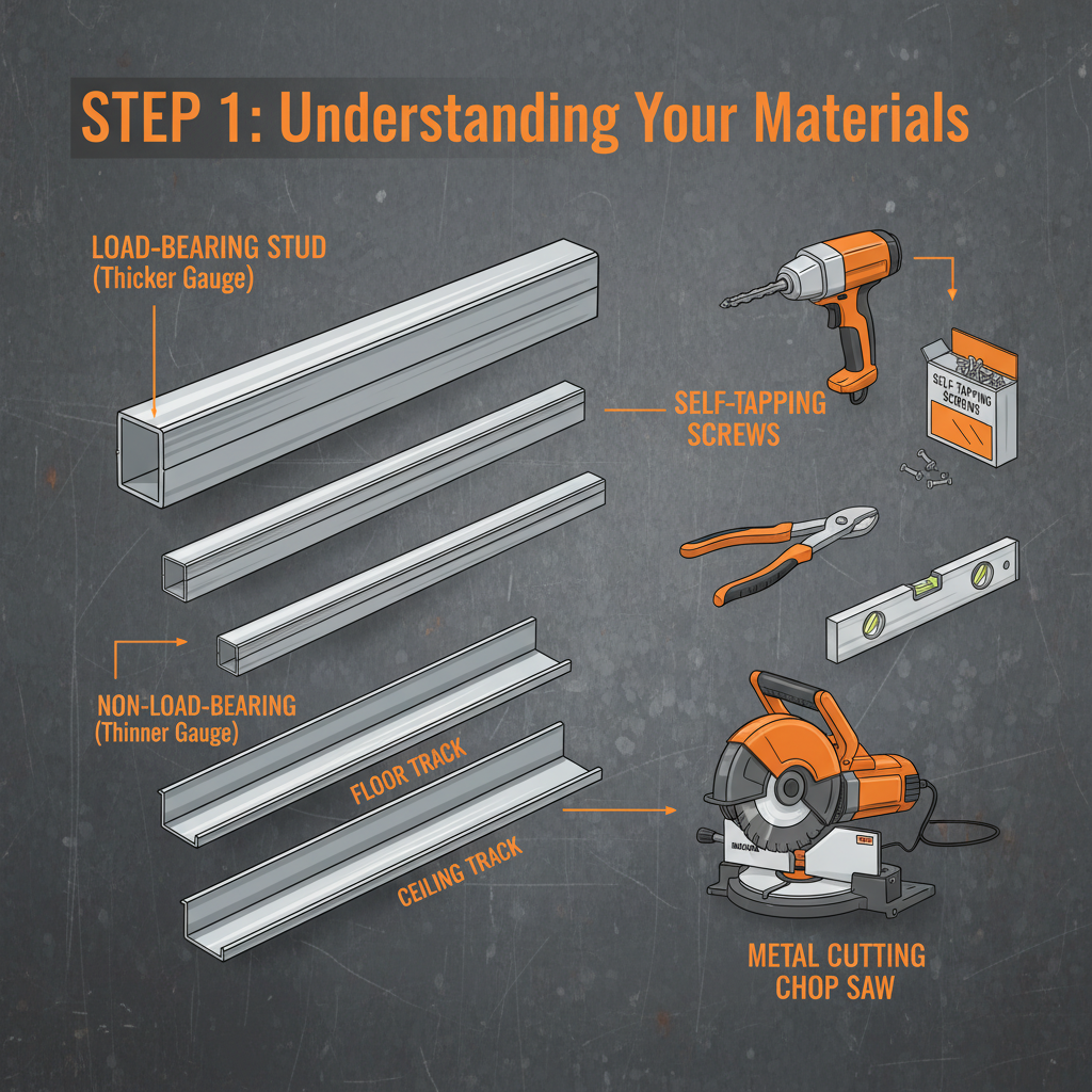 light gauge steel studs