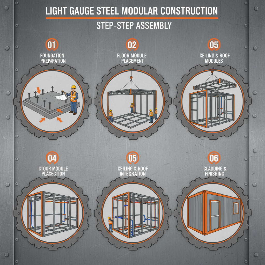 light gauge steel modular construction