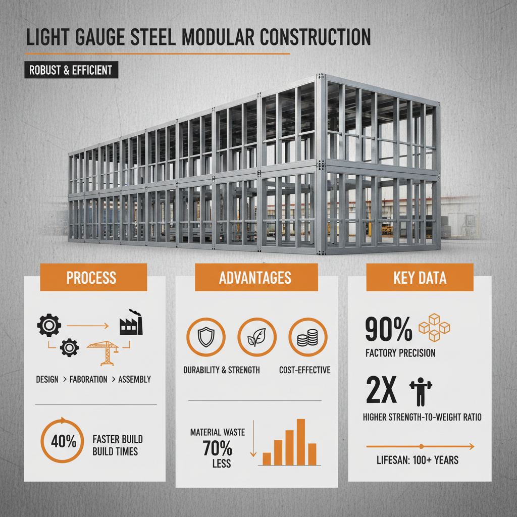 light gauge steel modular construction