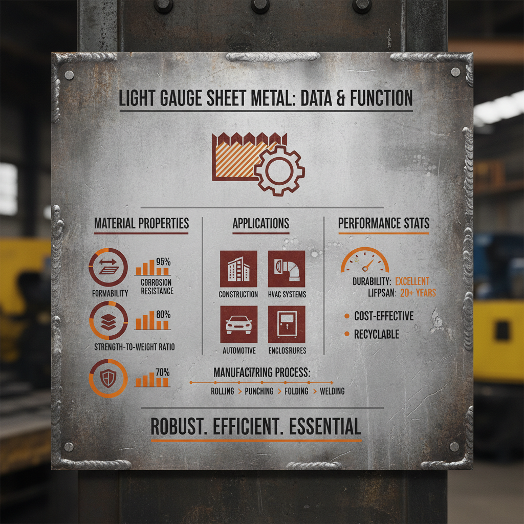 light gauge sheet metal