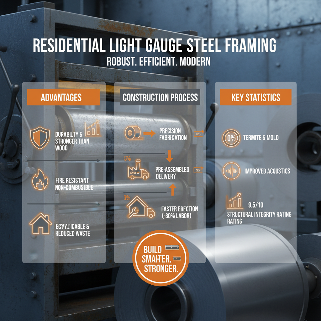 residential light gauge steel framing