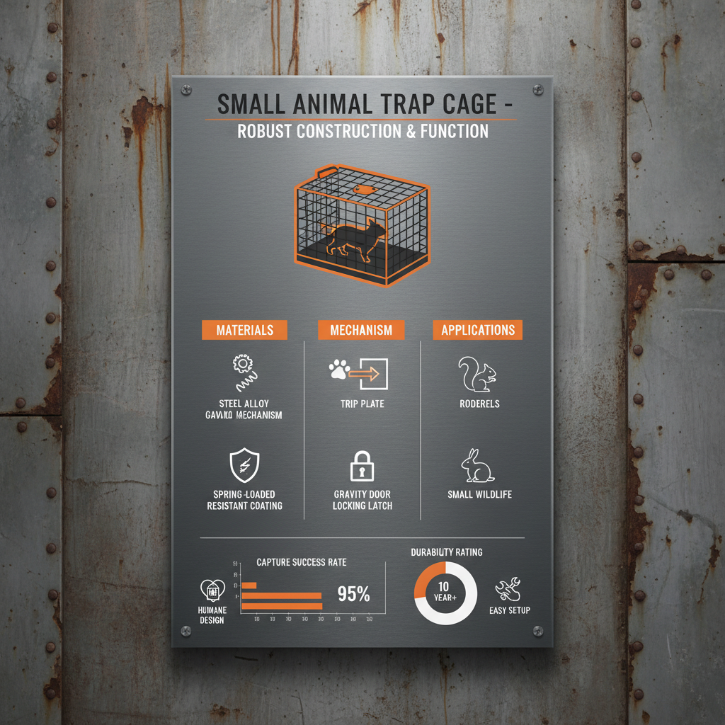 small animal trap cage