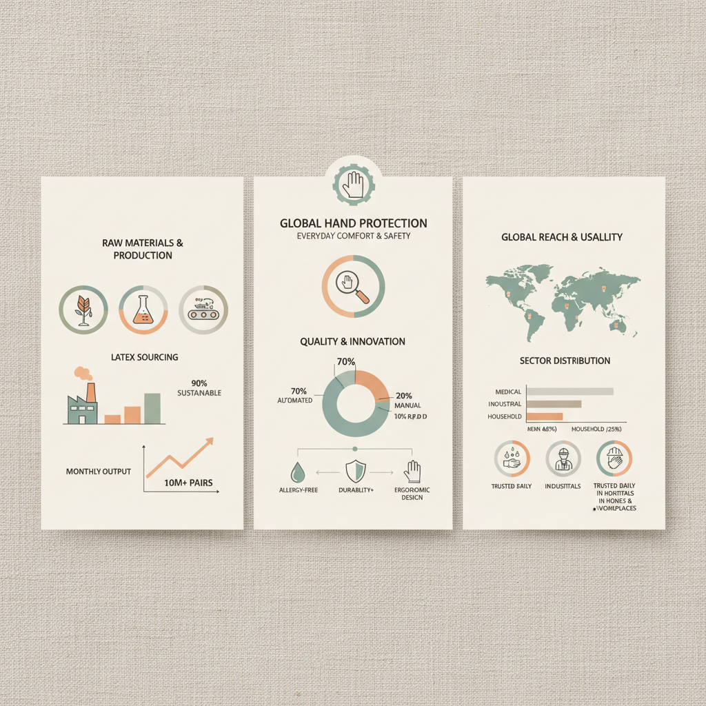 rubber glove factory