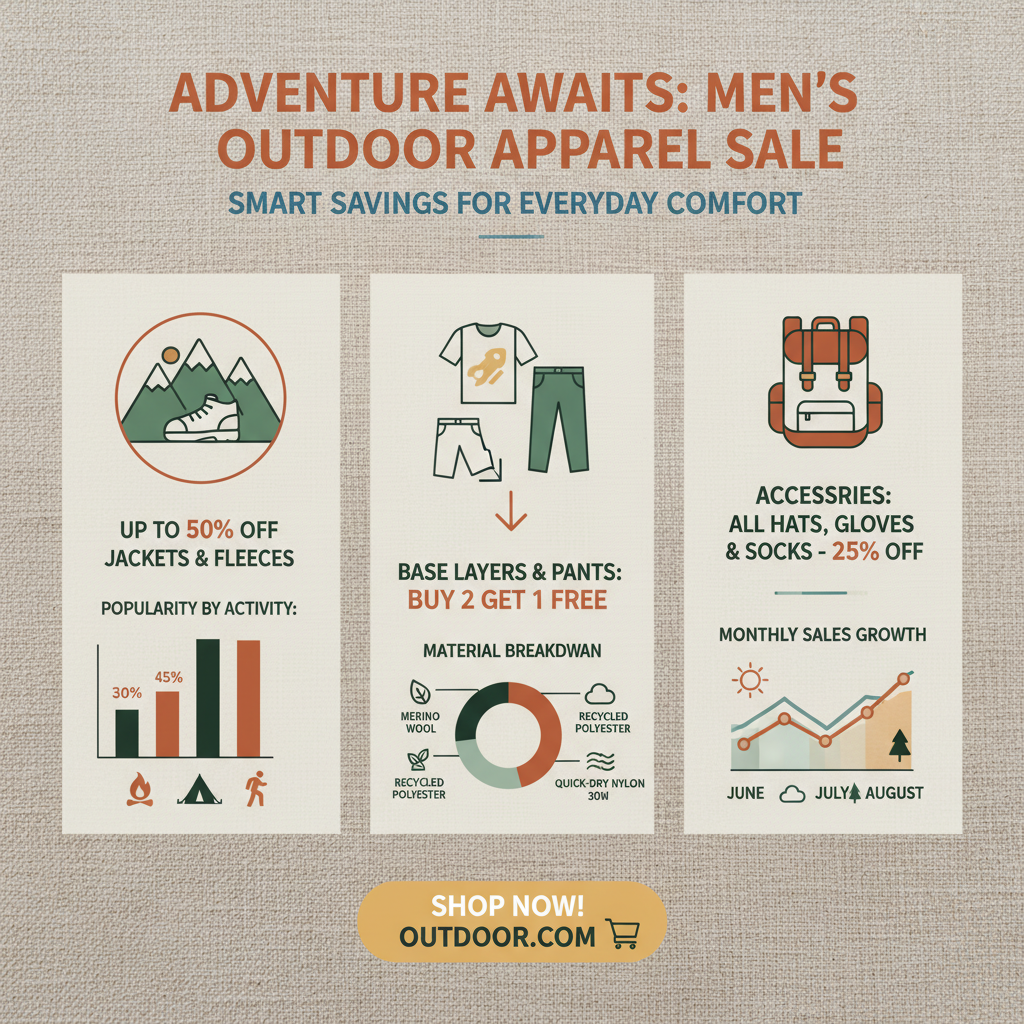 outdoor clothing sale mens