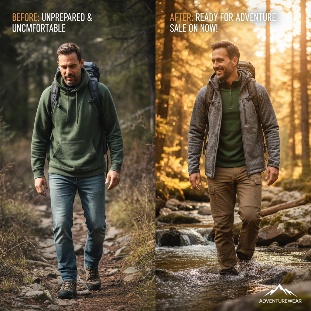 outdoor clothing sale mens