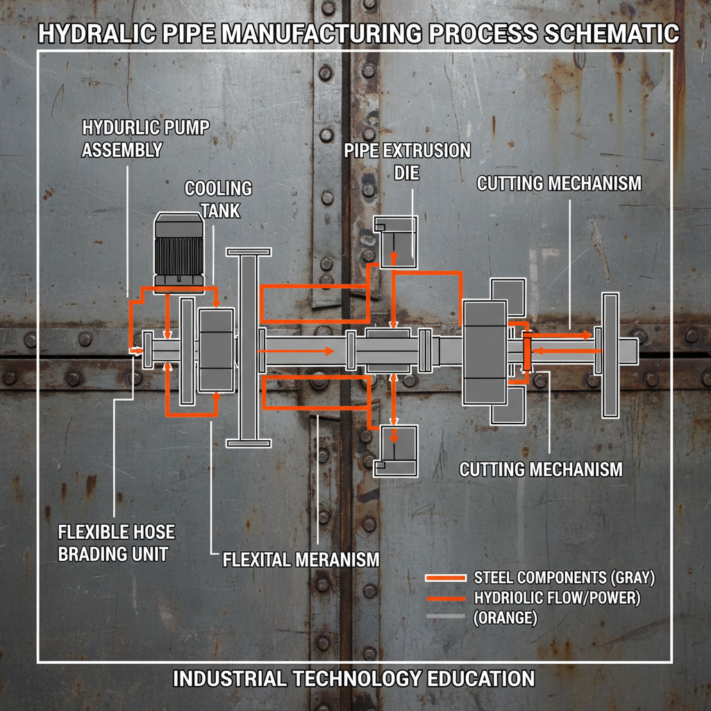hydraulic pipe manufacturing machine