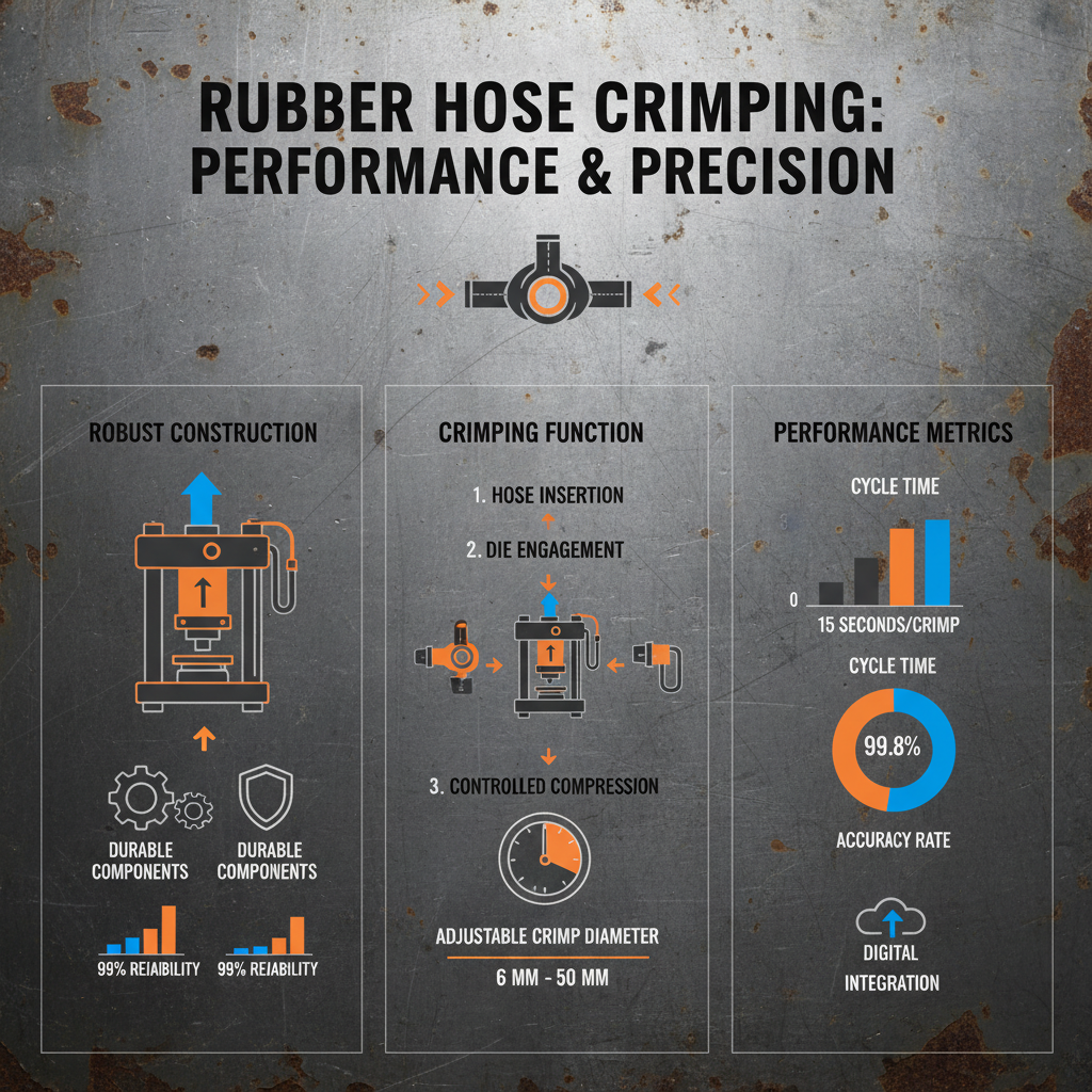 rubber hose crimping machine