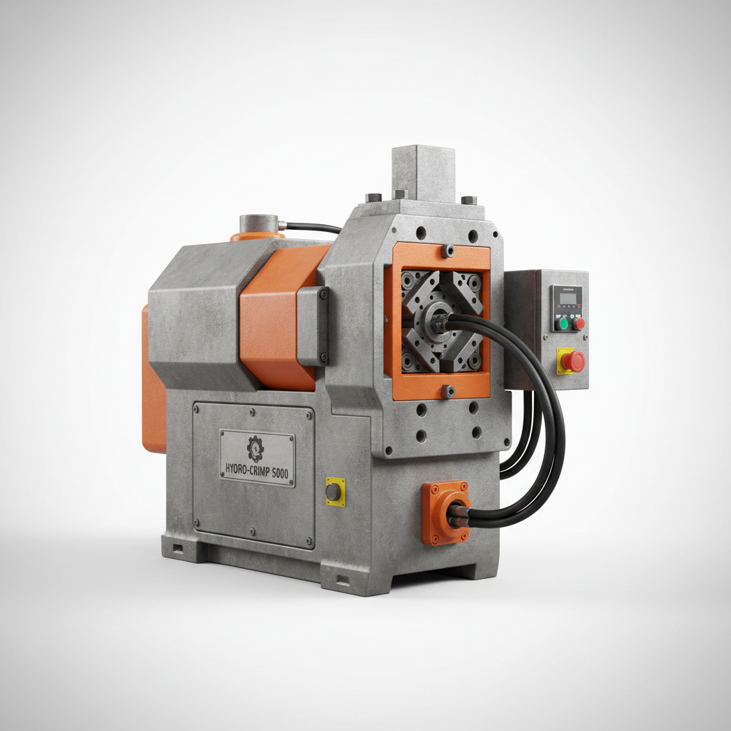 pipe hose crimping machine