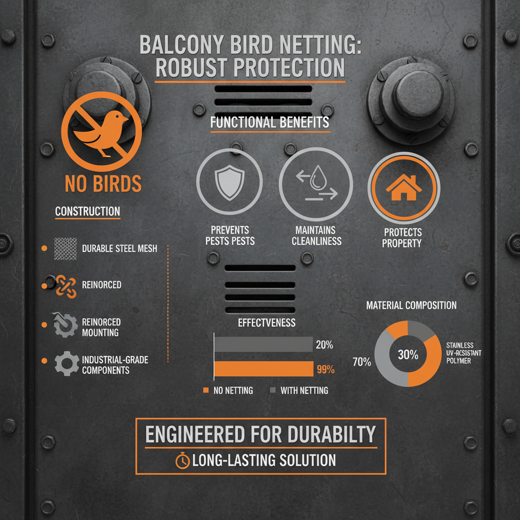 bird netting for balcony