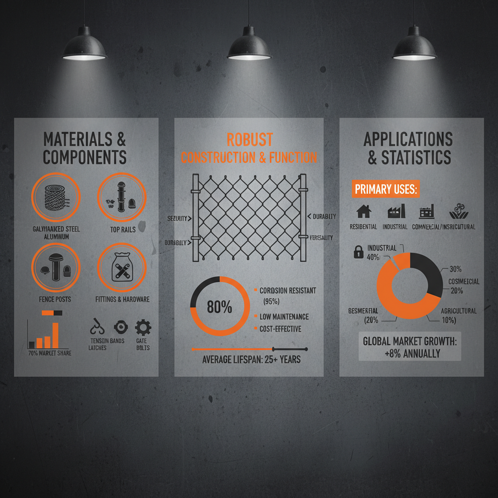 chain link fencing supplies