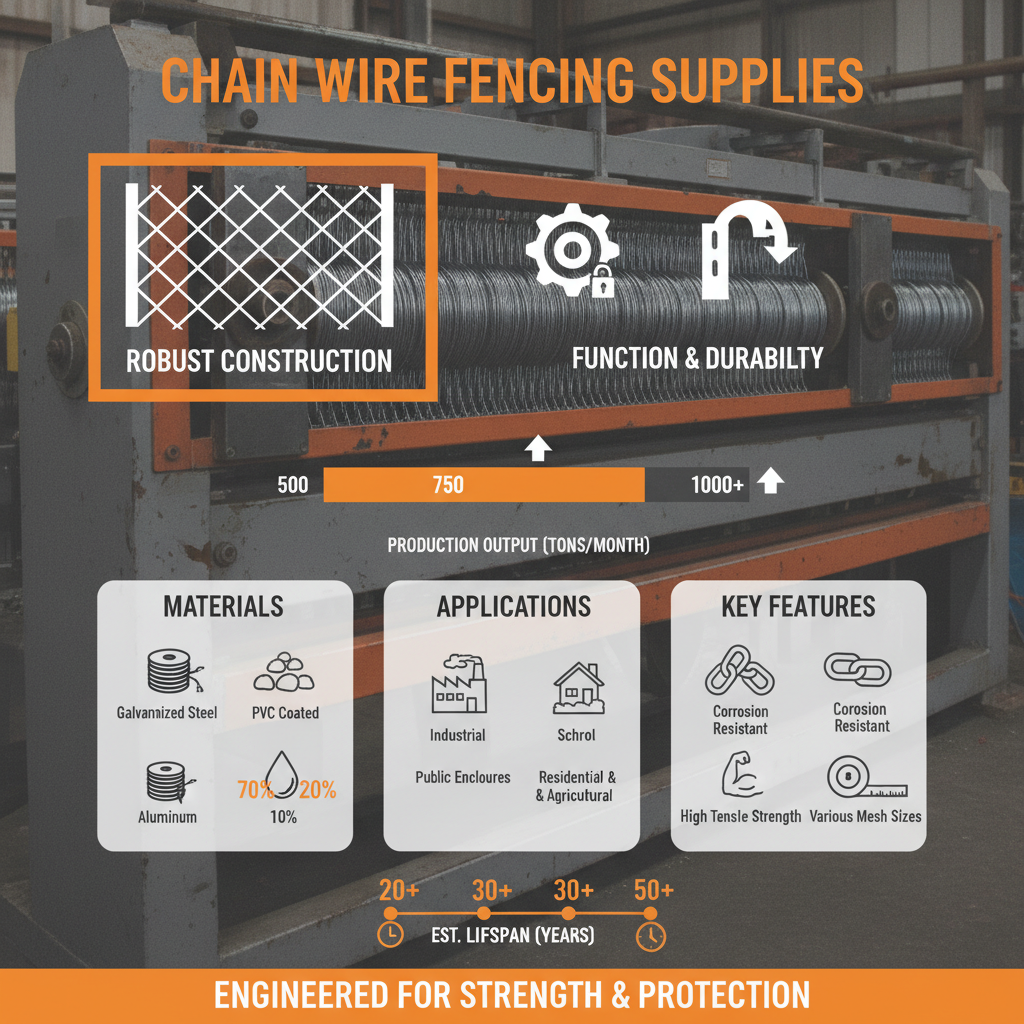 chain wire fencing supplies