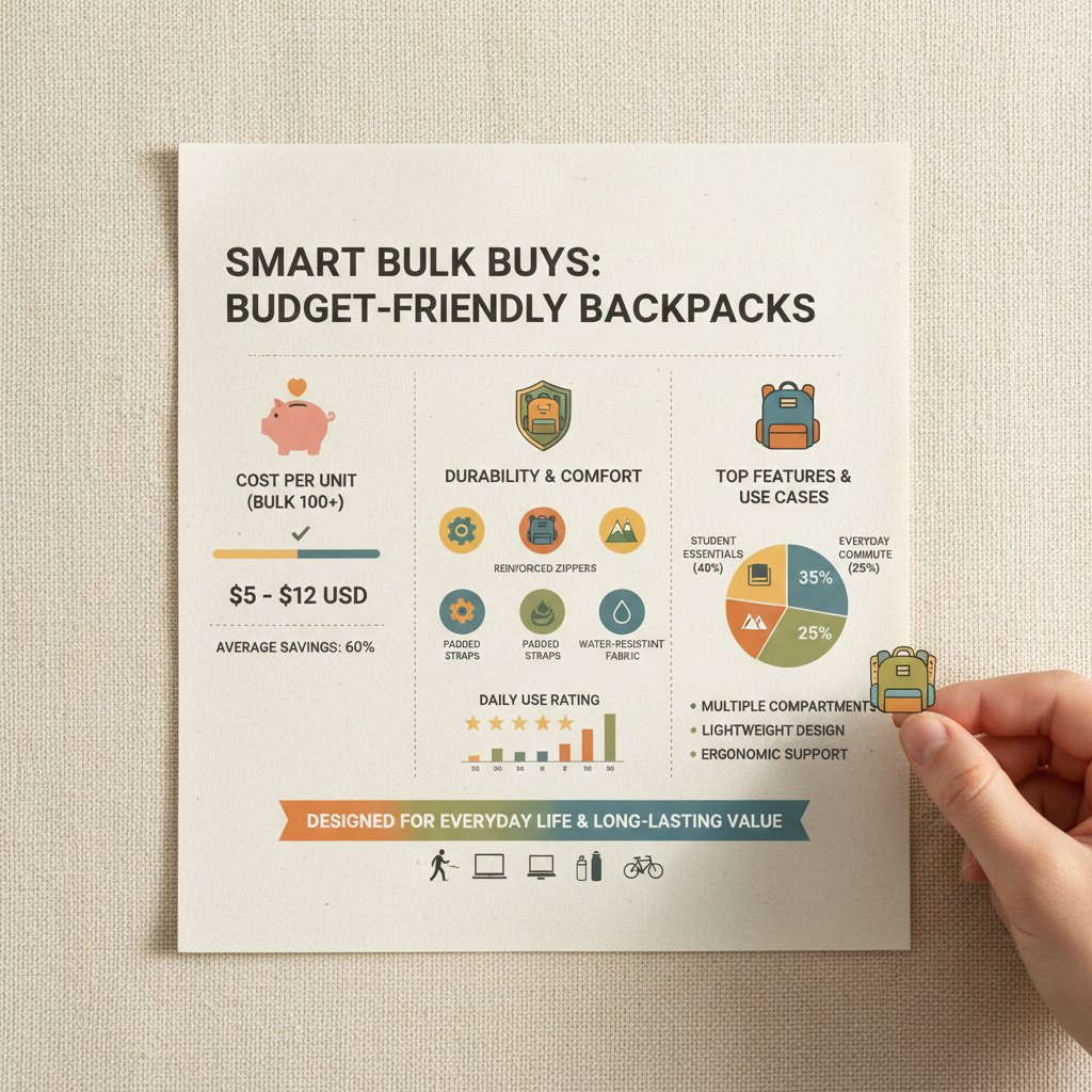 inexpensive backpacks in bulk