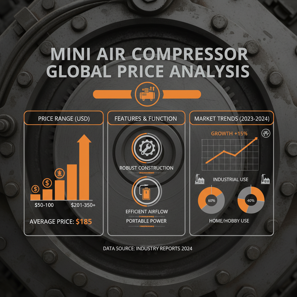 mini air compressor price