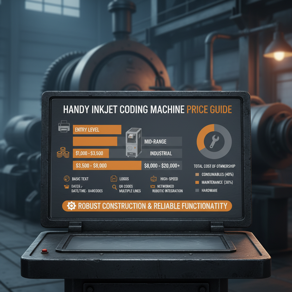 handy inkjet coding machine price