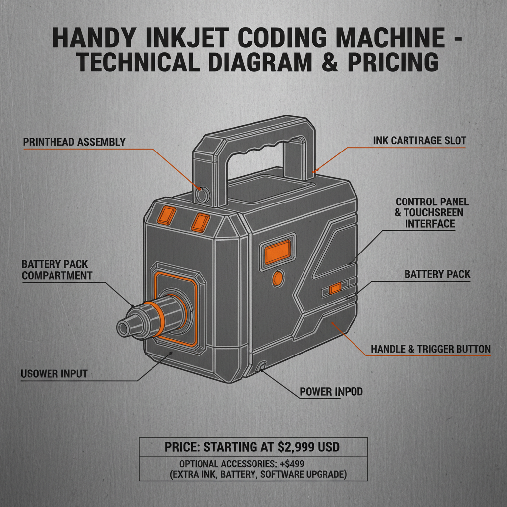 handy inkjet coding machine price
