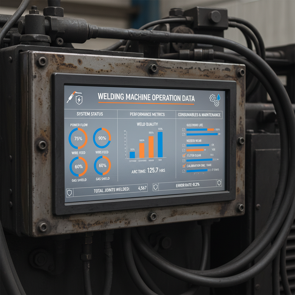 welding machine operation