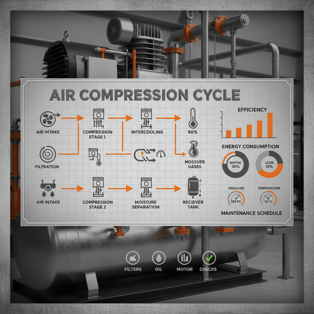 process of air compressor