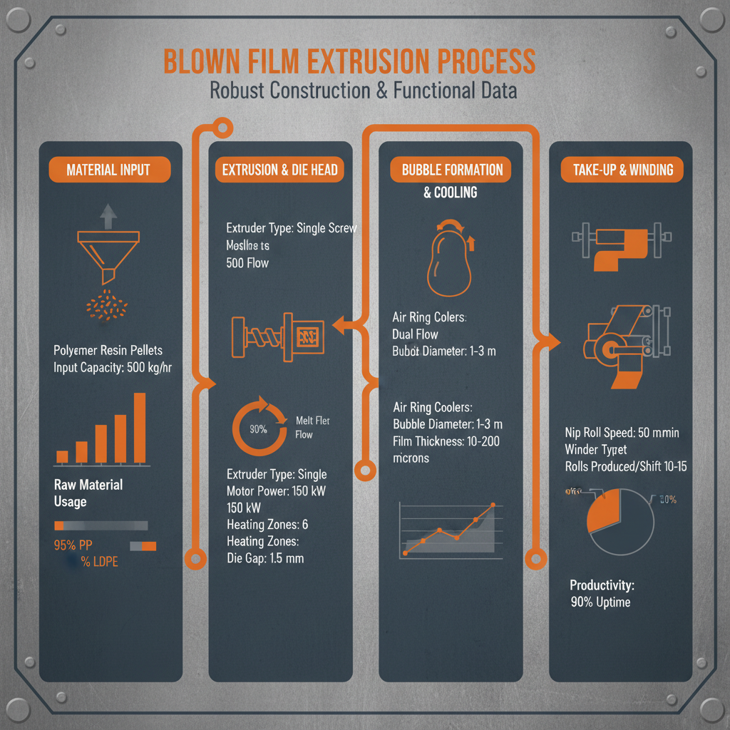 blown film making machine