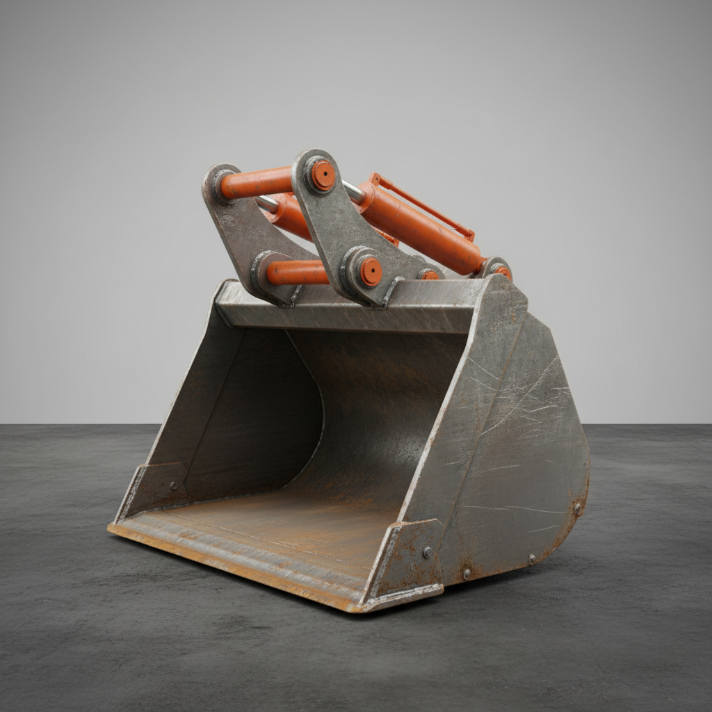 tilting mud bucket for sale