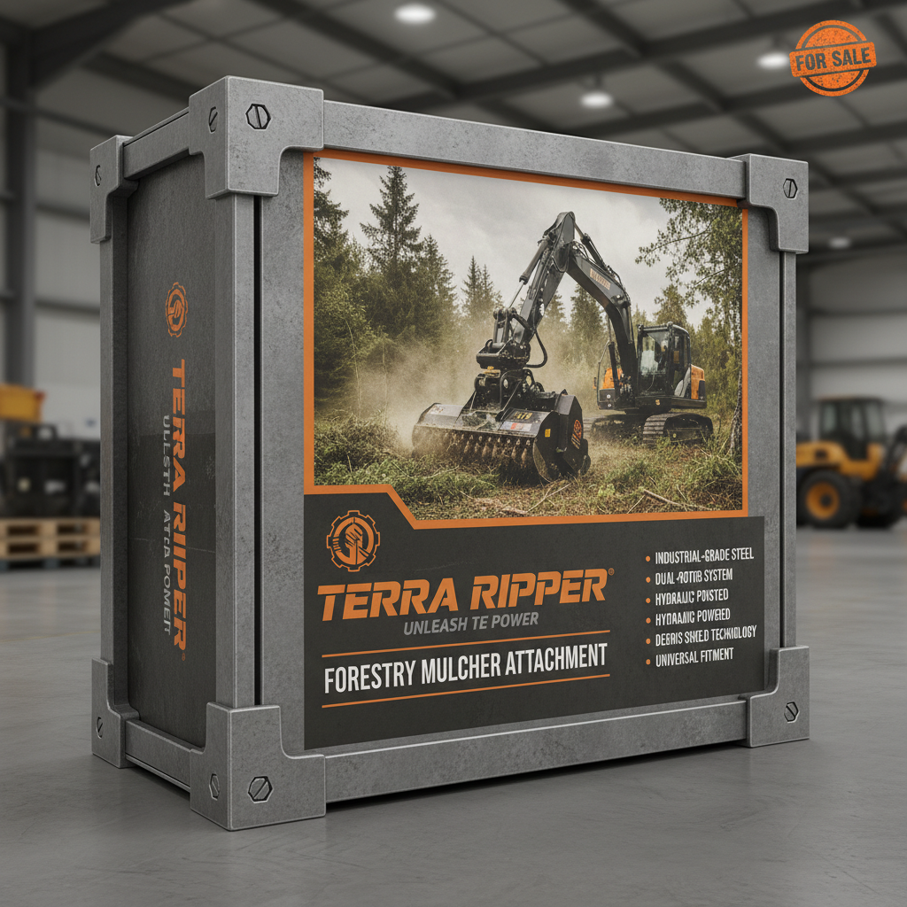 excavator forestry mulcher for sale