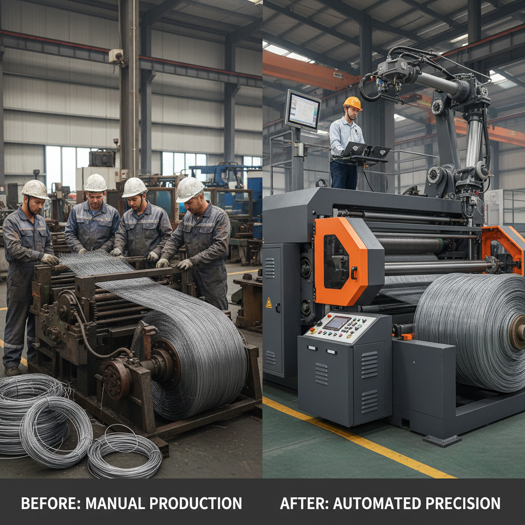 automatic wire mesh machine