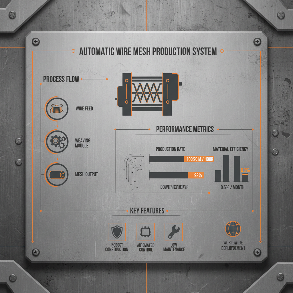 automatic wire mesh machine