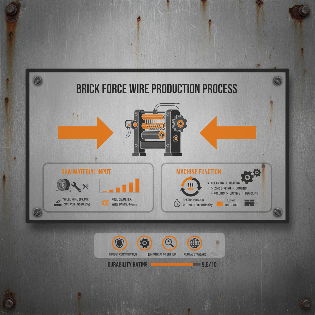 brick force wire making machine