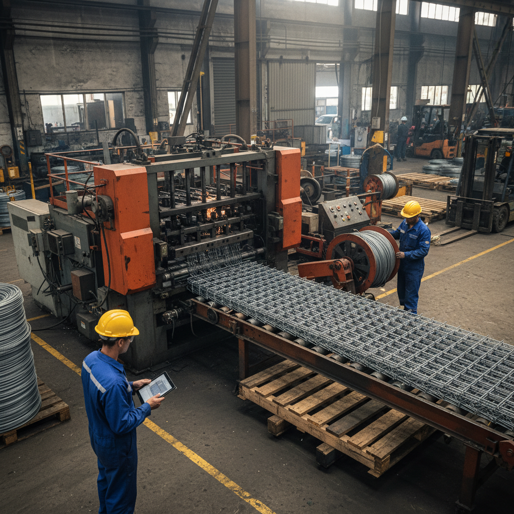 brick force wire making machine