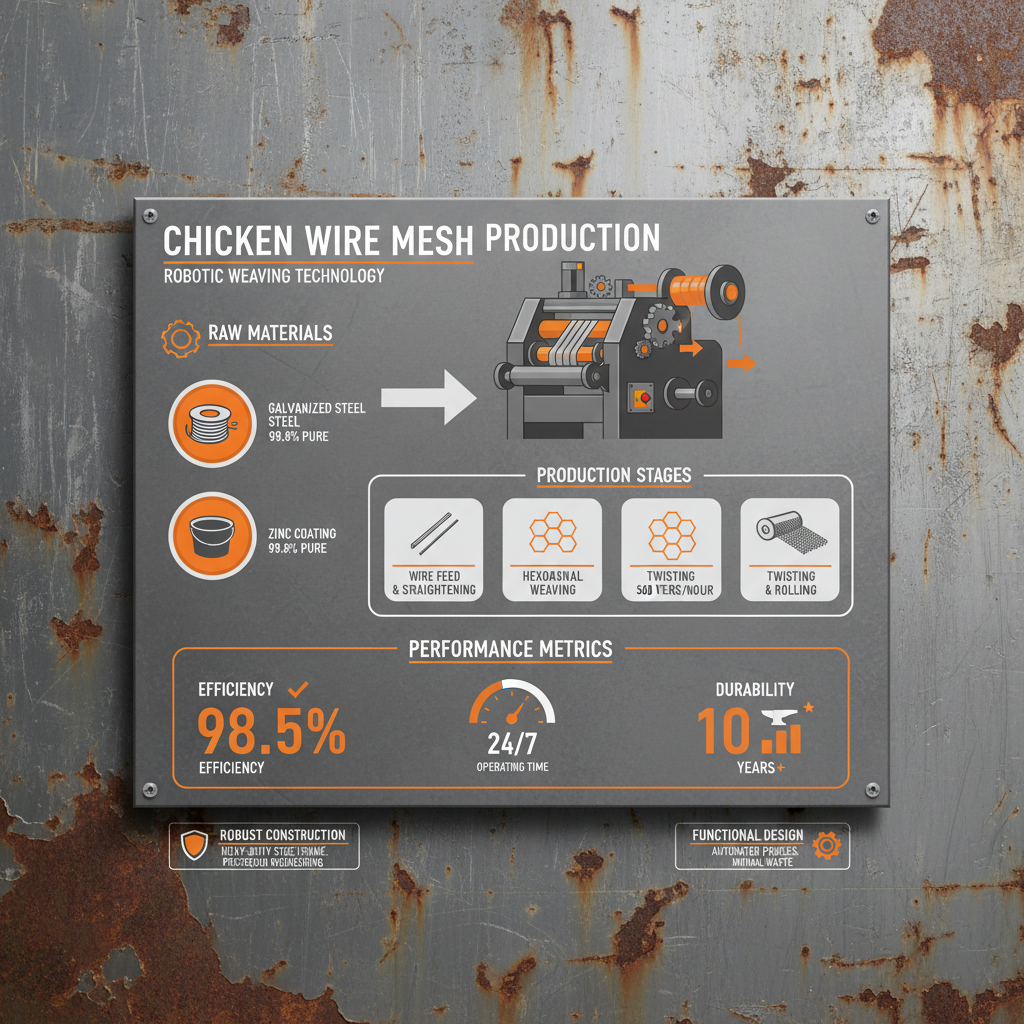 chicken wire mesh making machine