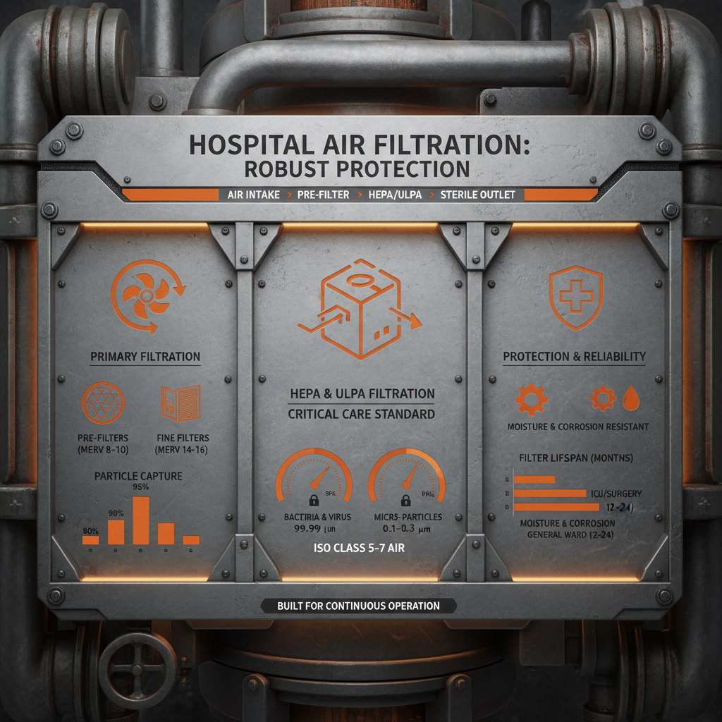 air filters used in hospitals