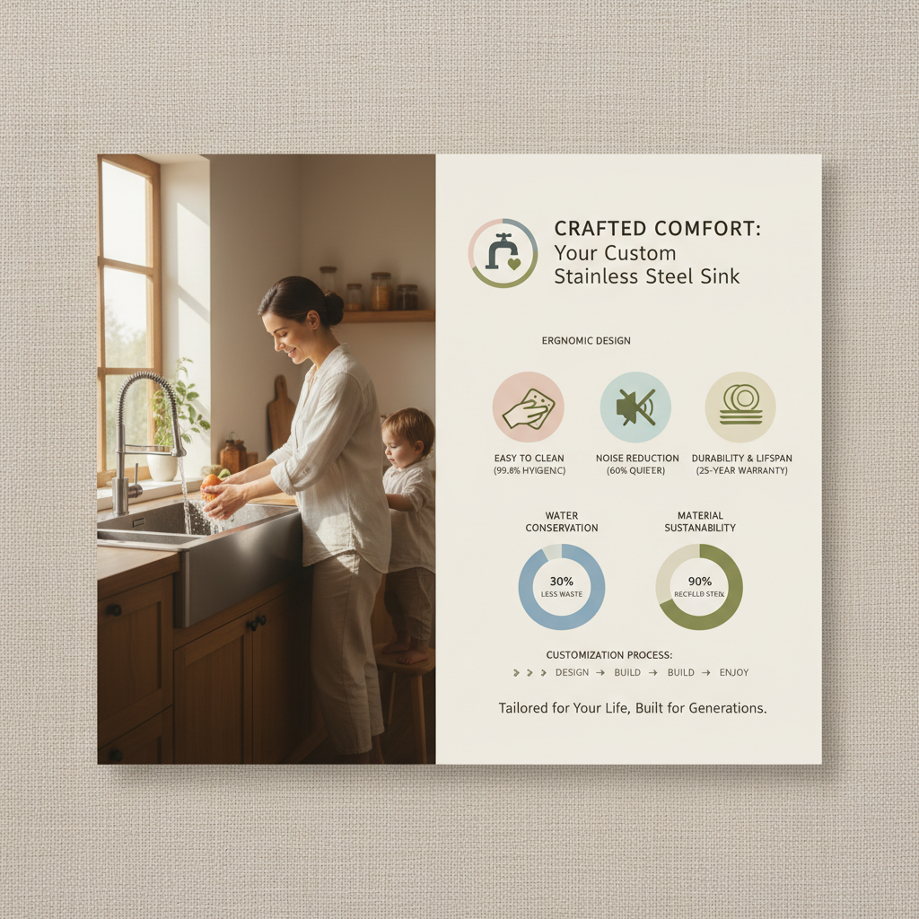 custom stainless steel sink manufacturer