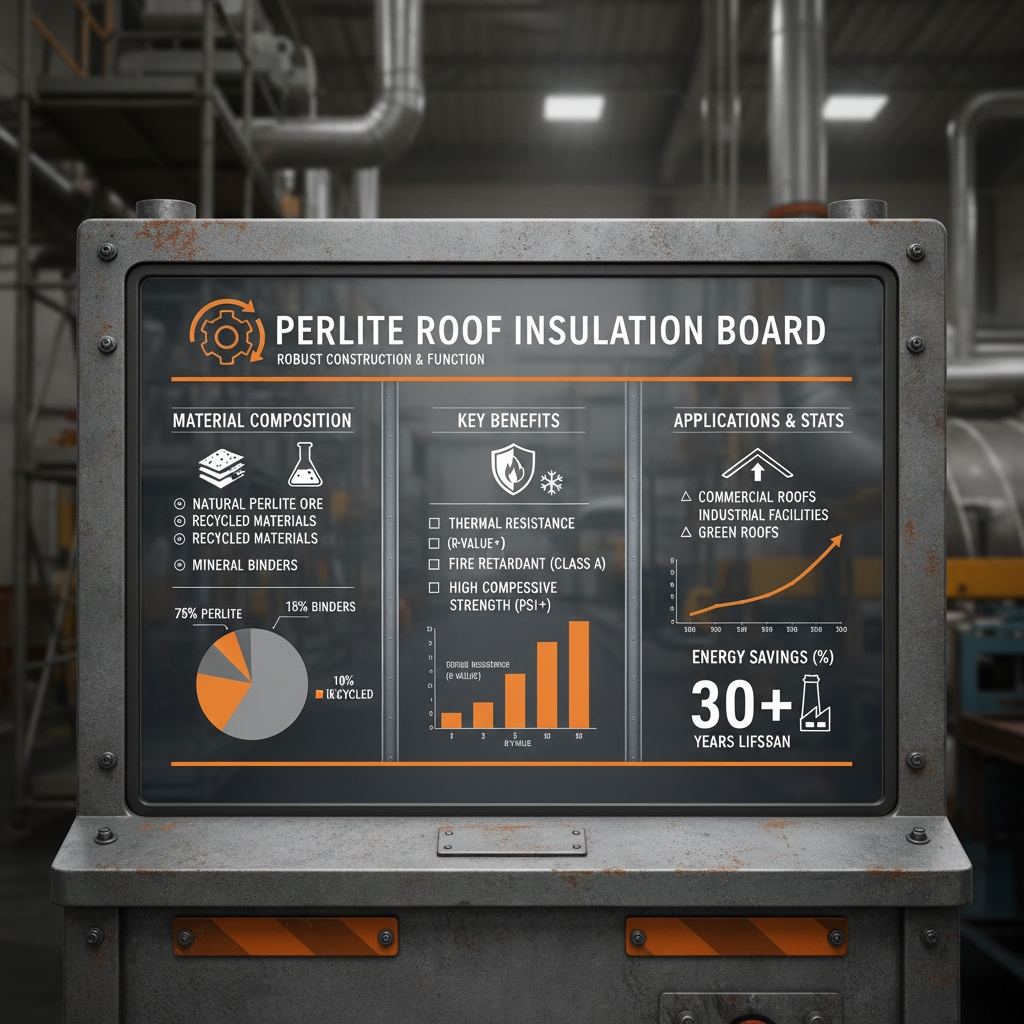 perlite roof insulation board