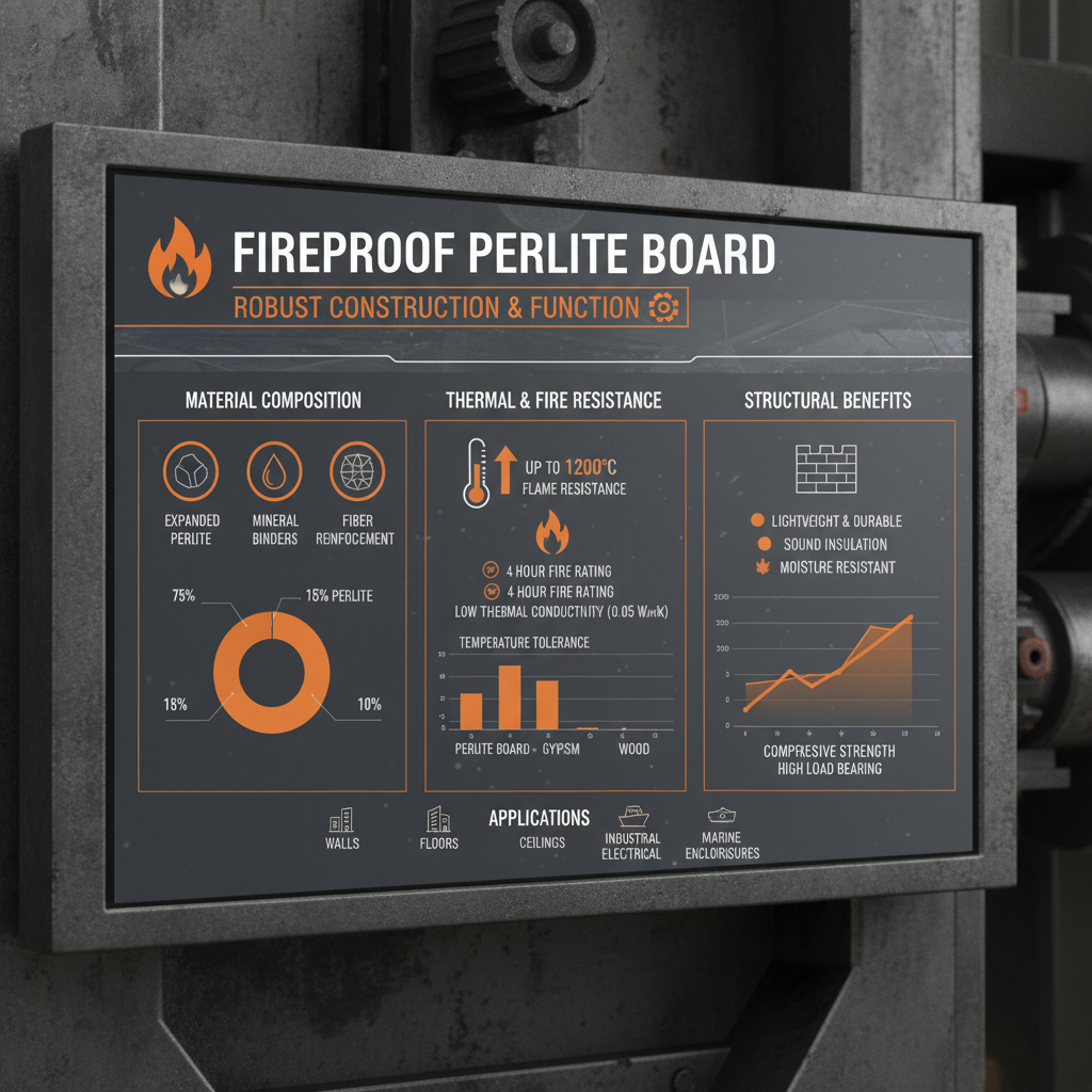 fireproof perlite board