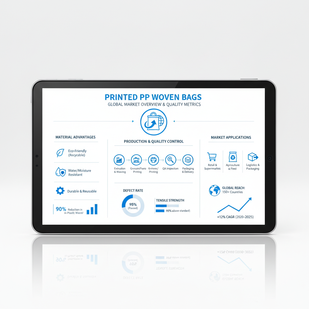 printed pp woven bags