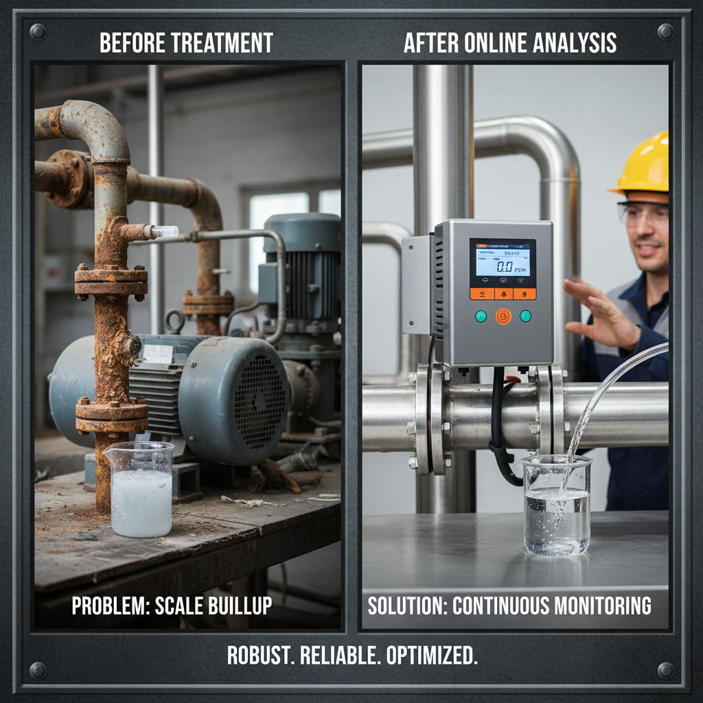online water hardness analyzer