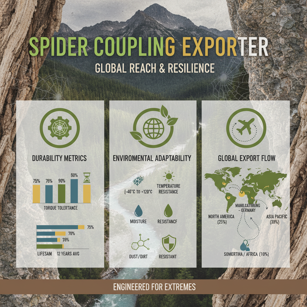 Spider coupling exporter