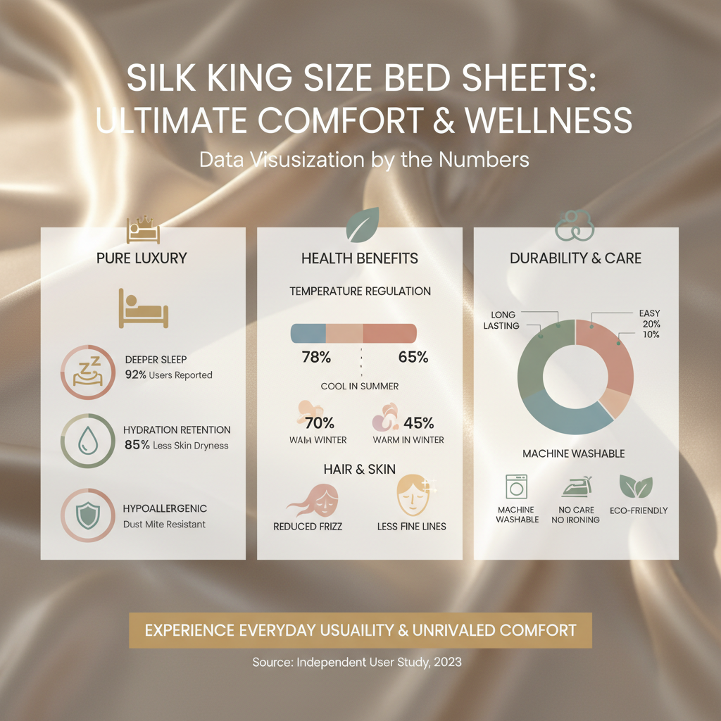 silk king size bed sheets