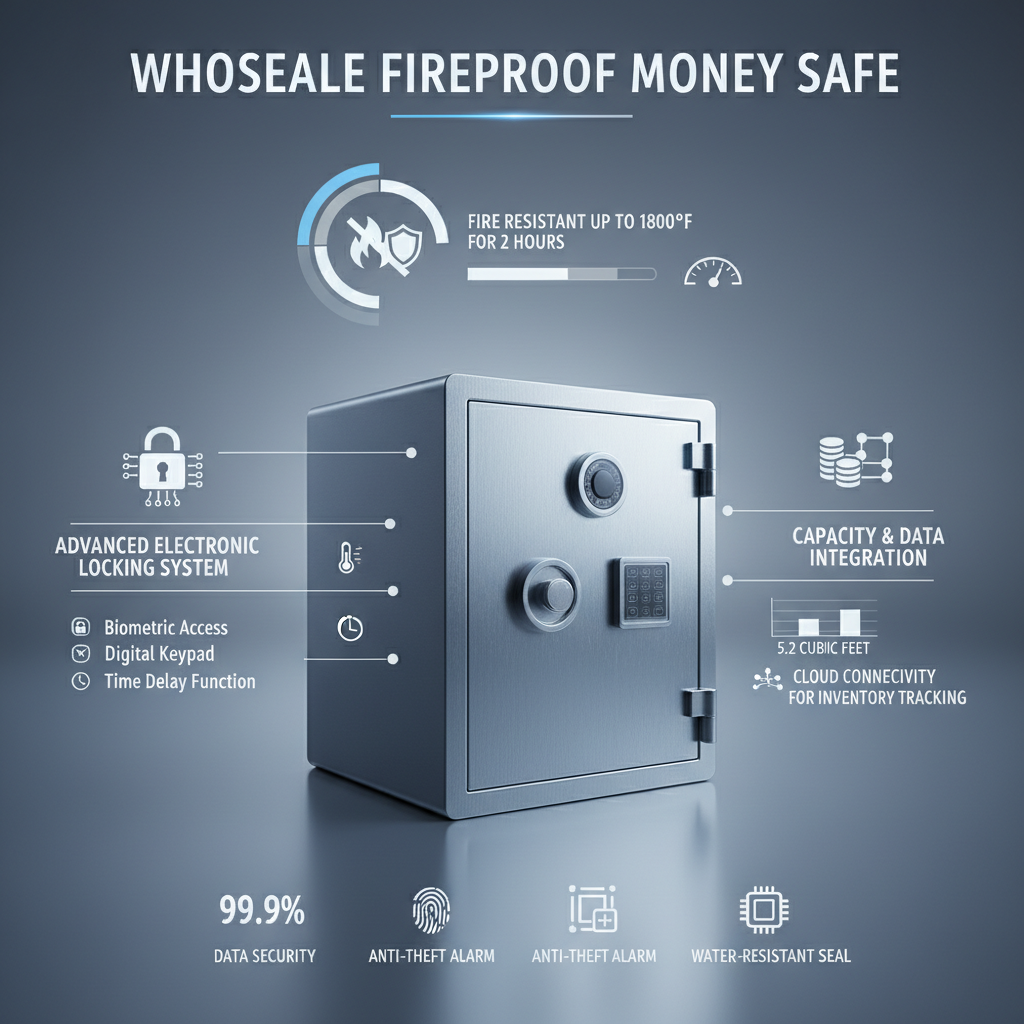 Wholesale fireproof money safe