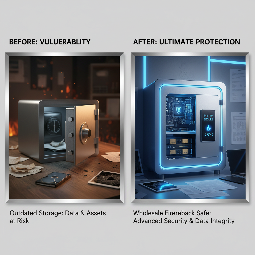Wholesale fireproof office safe