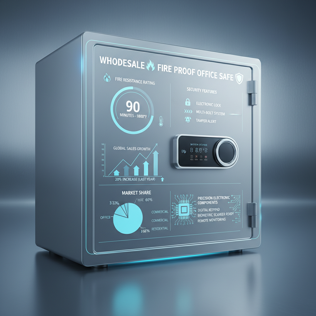 Wholesale fireproof office safe