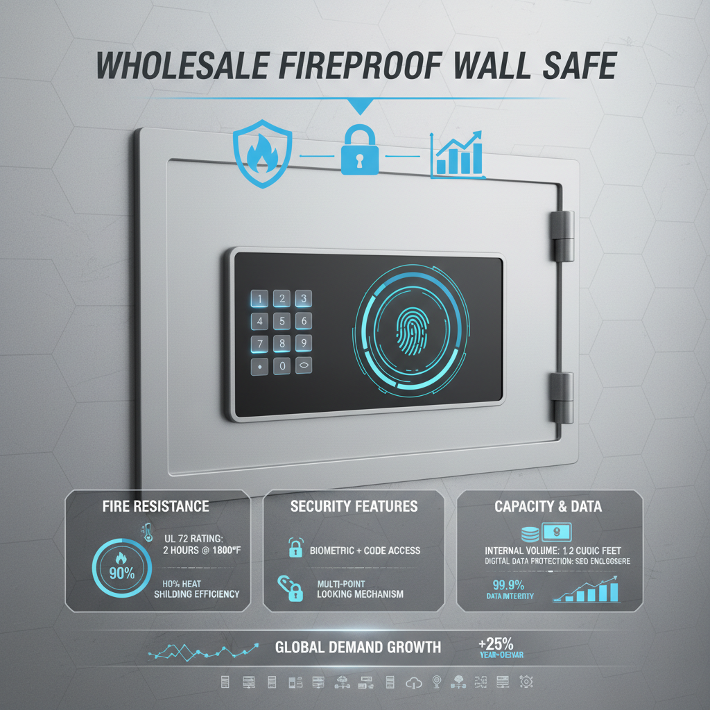 Wholesale fire proof wall safe