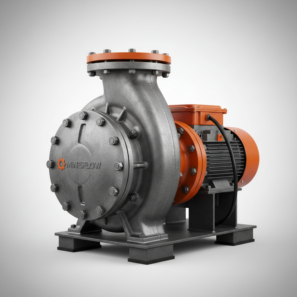 slurry pump for mining