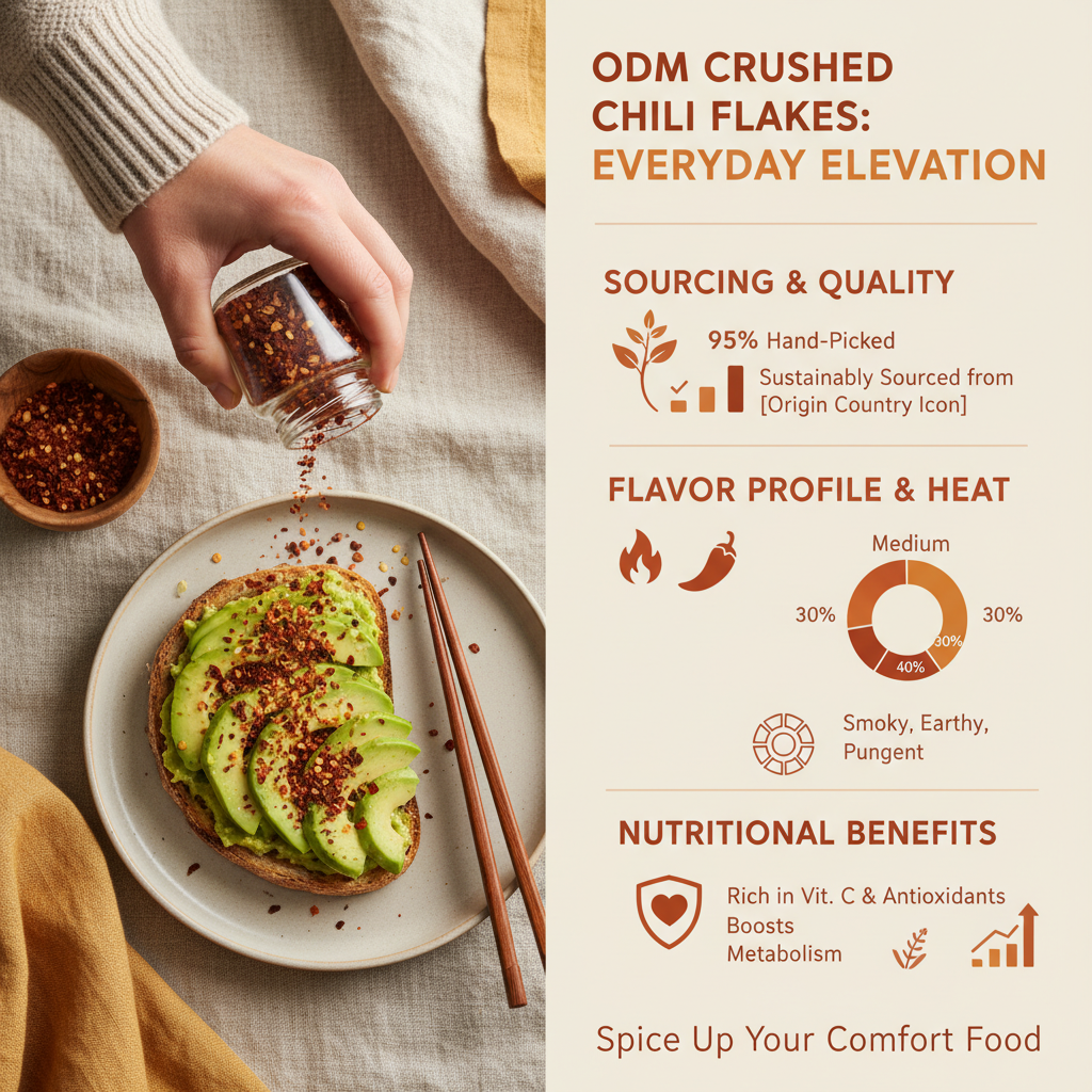 odm crushed chili flakes