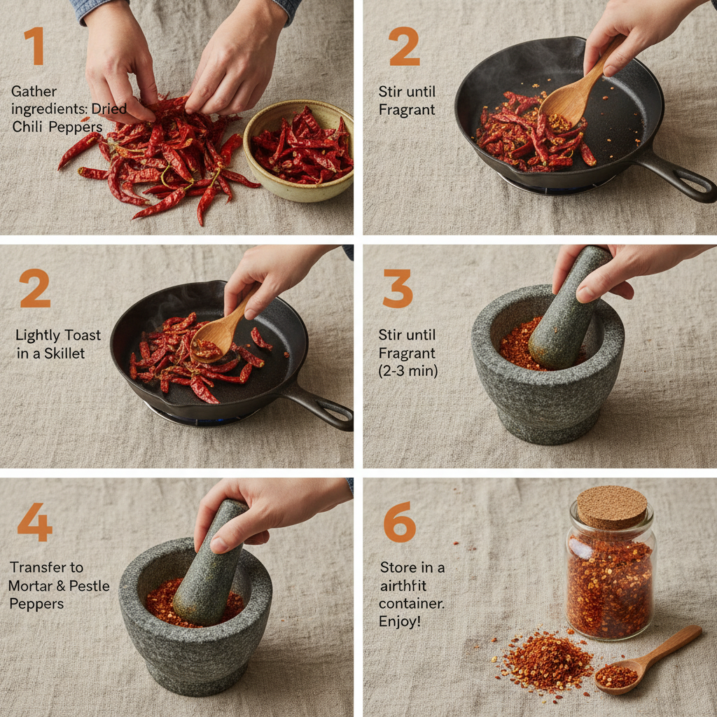 odm homemade crushed red pepper flakes