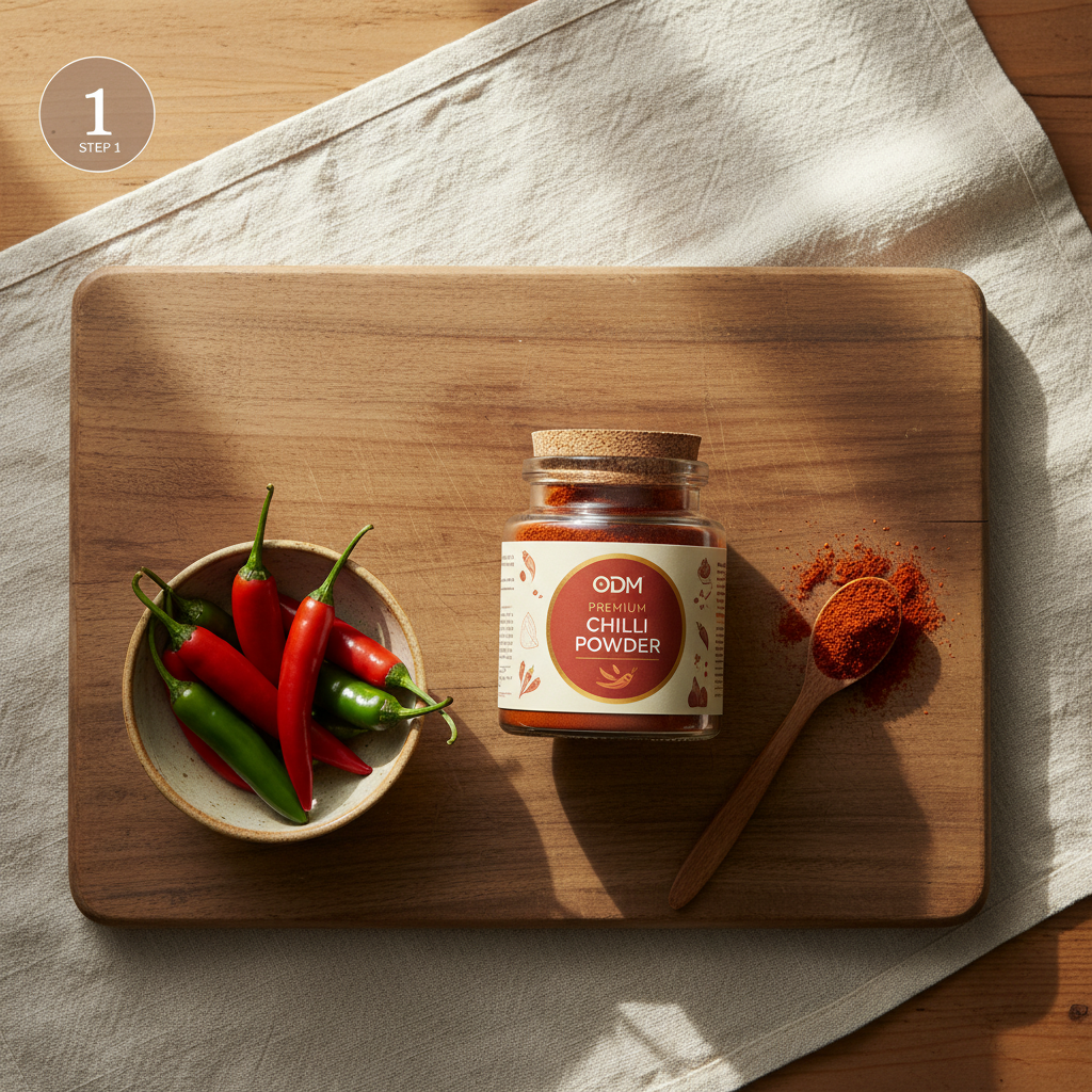odm premium chilli powder