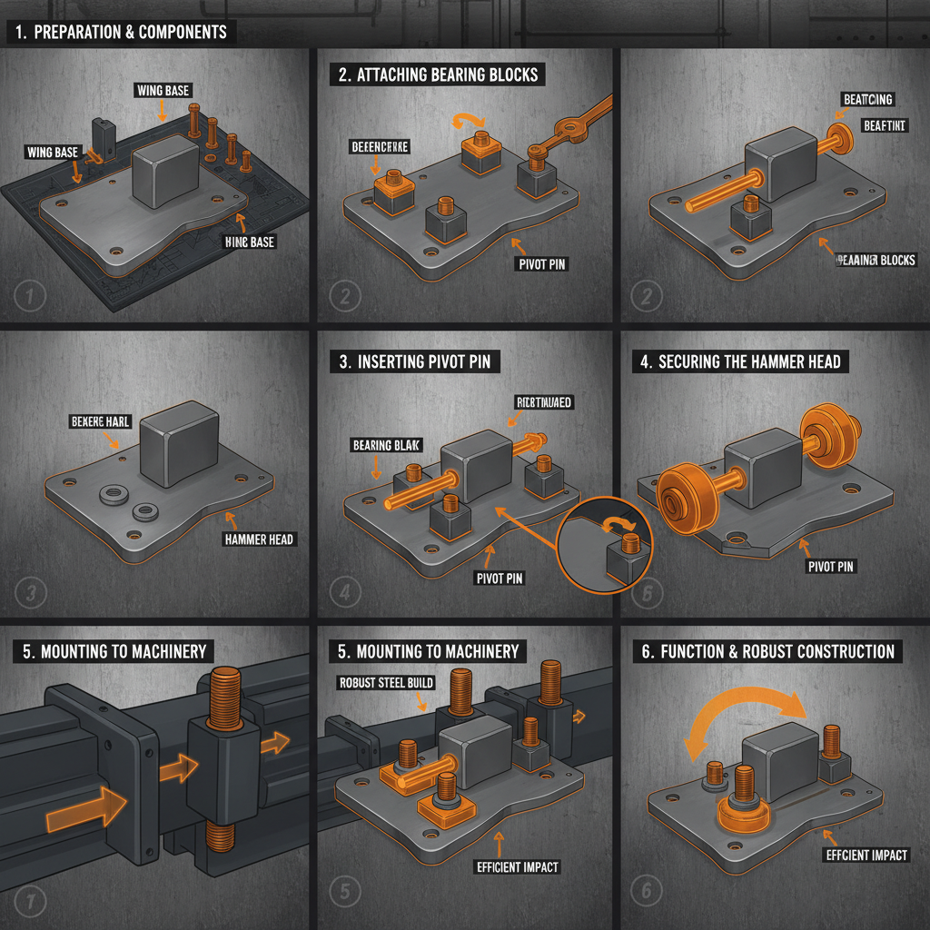 代加工定制型锤翼设计  